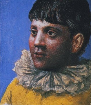  pier - Portrait of a teenager in Pierrot 1 1922 Pablo Picasso